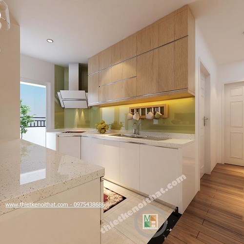 Thế nào gọi là tủ bếp Laminate